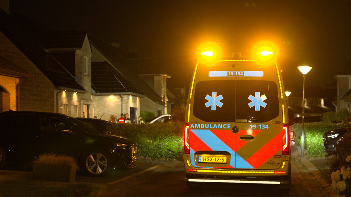 Steekincident in Hulst, bloedsporen leiden van woning door straat