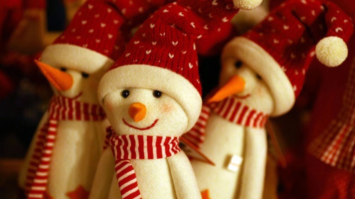 Sneeuwpop knuffels