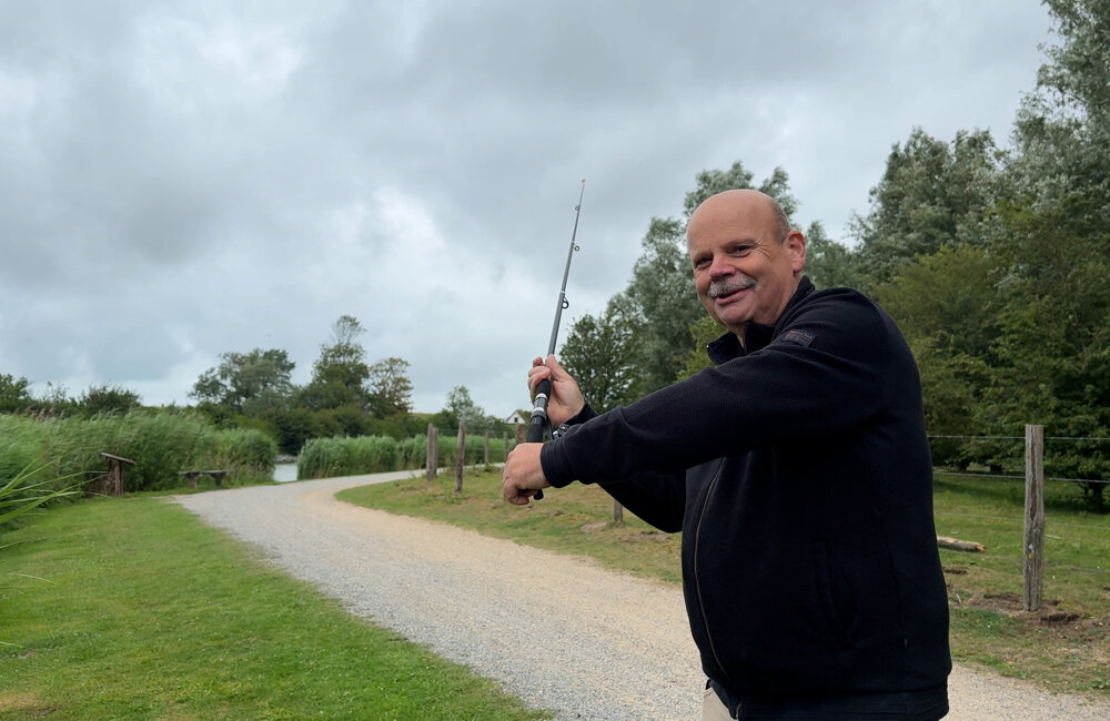 Ronnie de Poorter, Vissen Retranchement - ©Omroep ZVL